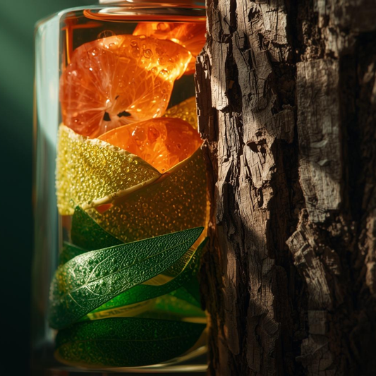 Pomelo et Bois 西柚木影